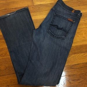 7 For All Mankind Original Bootcut Jean Denim Size 31